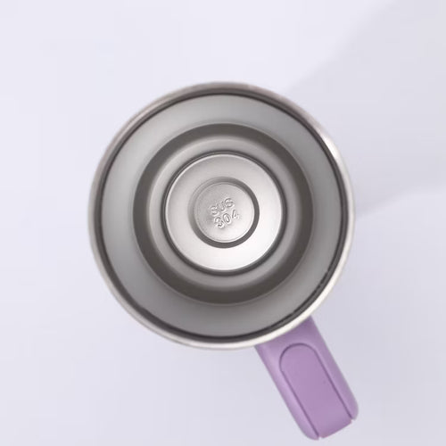 Floral Purple Stainless Steel Tumbler