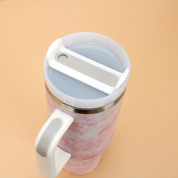 Faded Stainless Steel Trumbler