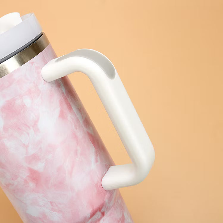 Faded Stainless Steel Trumbler